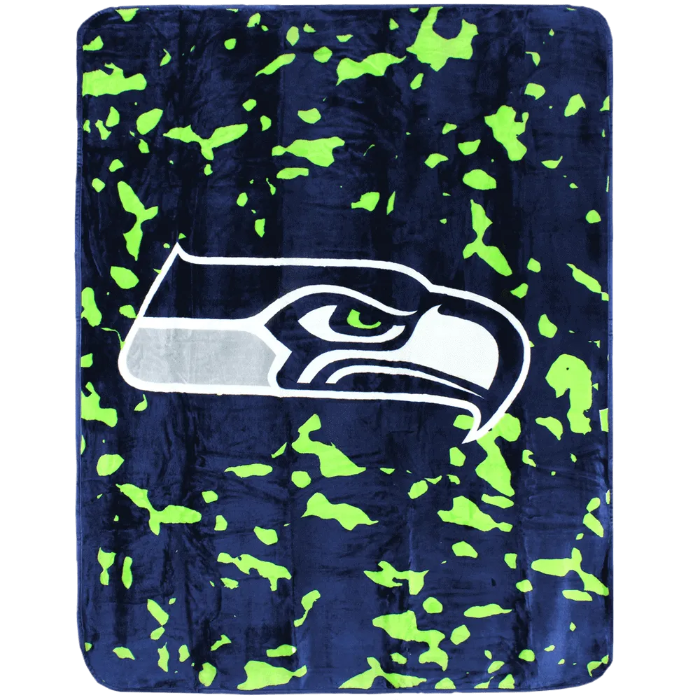 Seattle Seahawks Throw Blanket, 50" x 60"