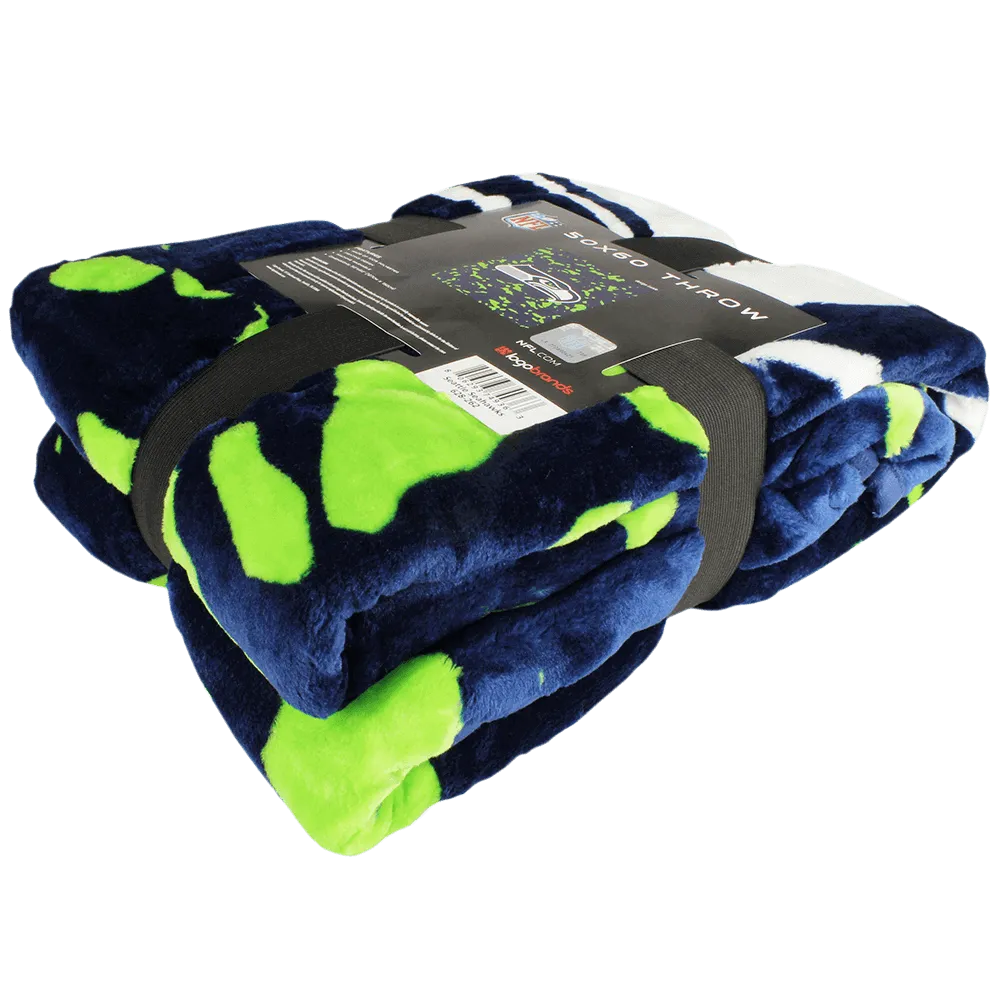 Seattle Seahawks Throw Blanket, 50" x 60"
