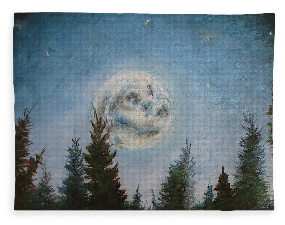 Shiny Moon Sun - Blanket