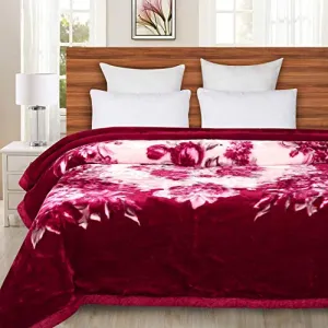 Signature Single Bed Mink Blanket - Reversible 2 Ply - Suitable for Heavy Winters and Extreme Colds, Super Soft and Extra Warm - Size:160 * 220 cms, Weight: 3.0 Kgs (8)