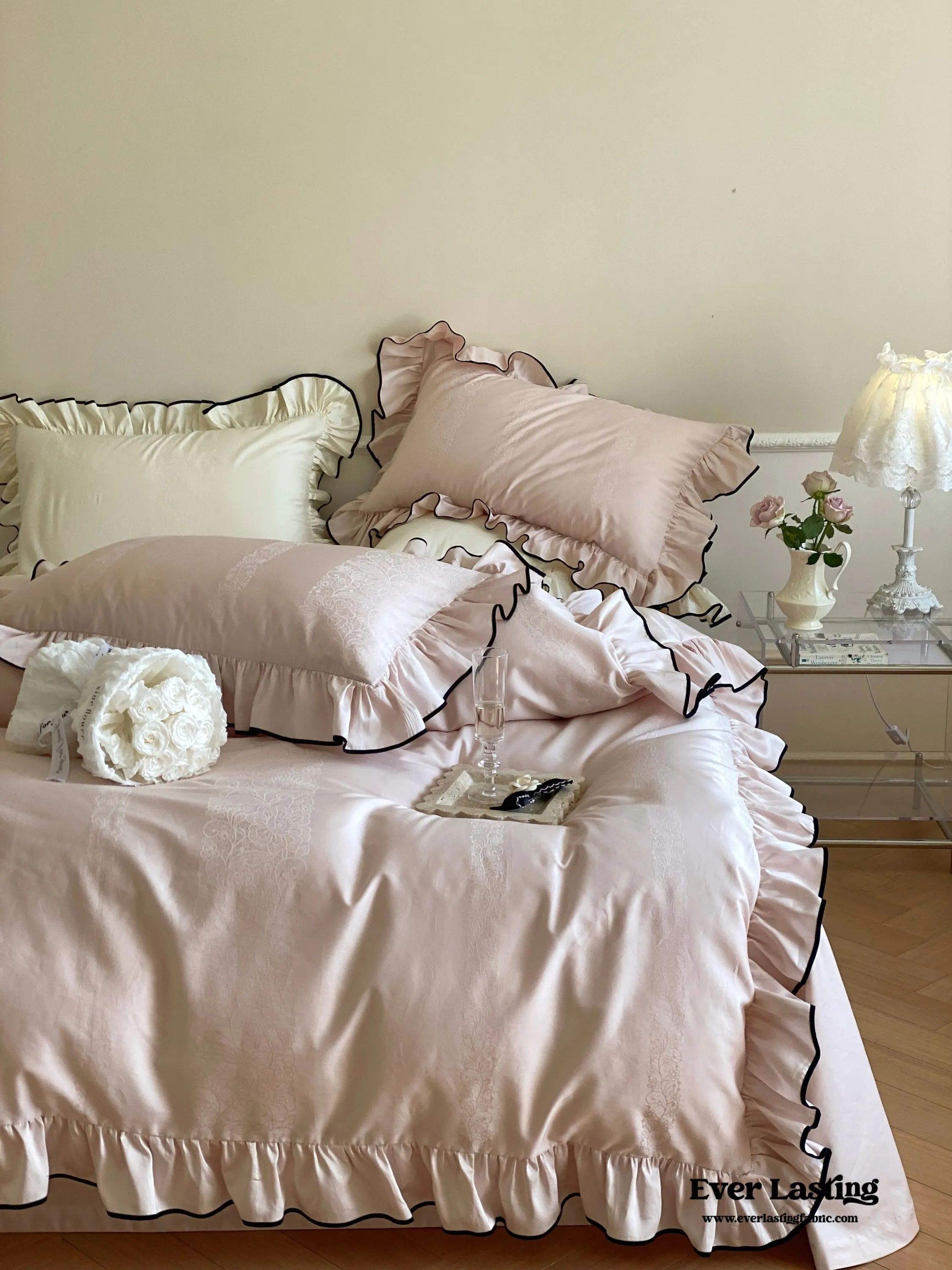 Silky Ruffle Pillowcases