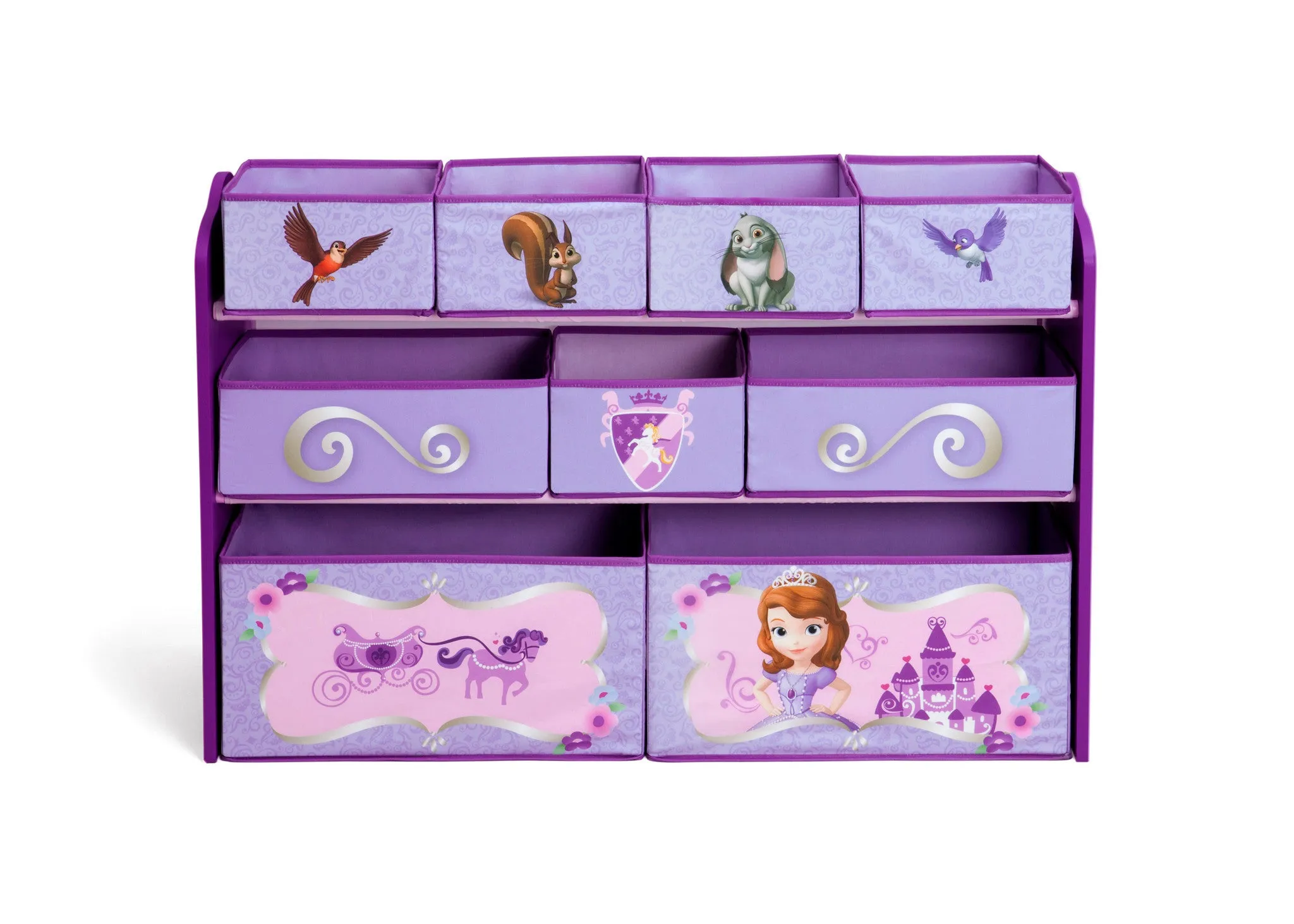 Sofia the First Deluxe Multi-Bin Toy Organizer
