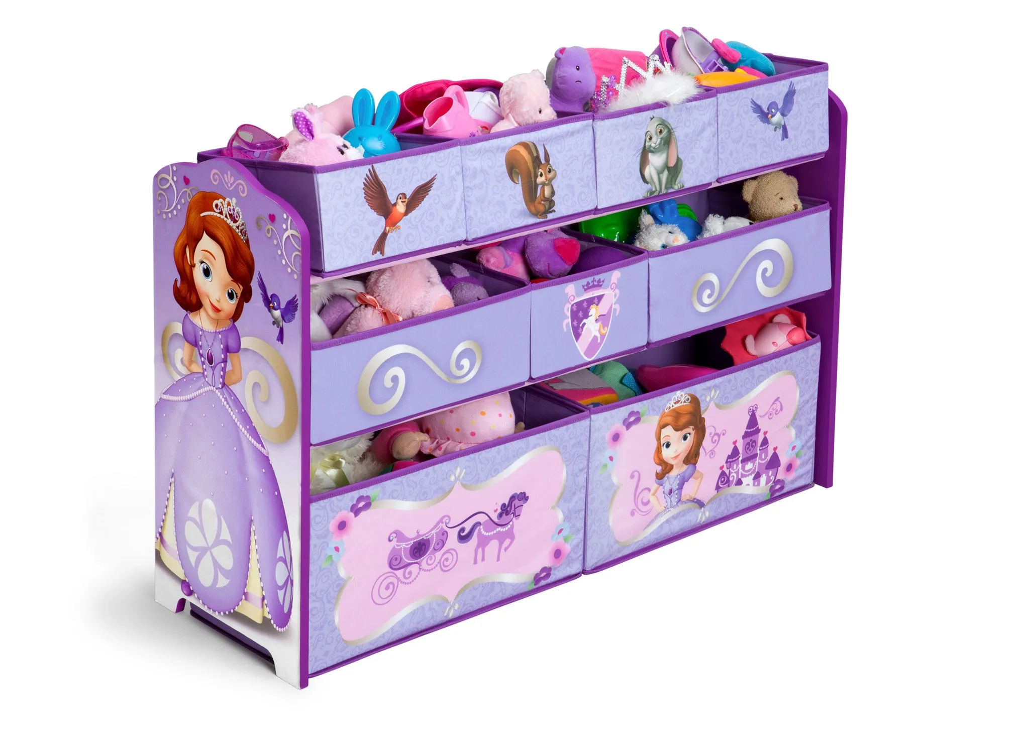 Sofia the First Deluxe Multi-Bin Toy Organizer