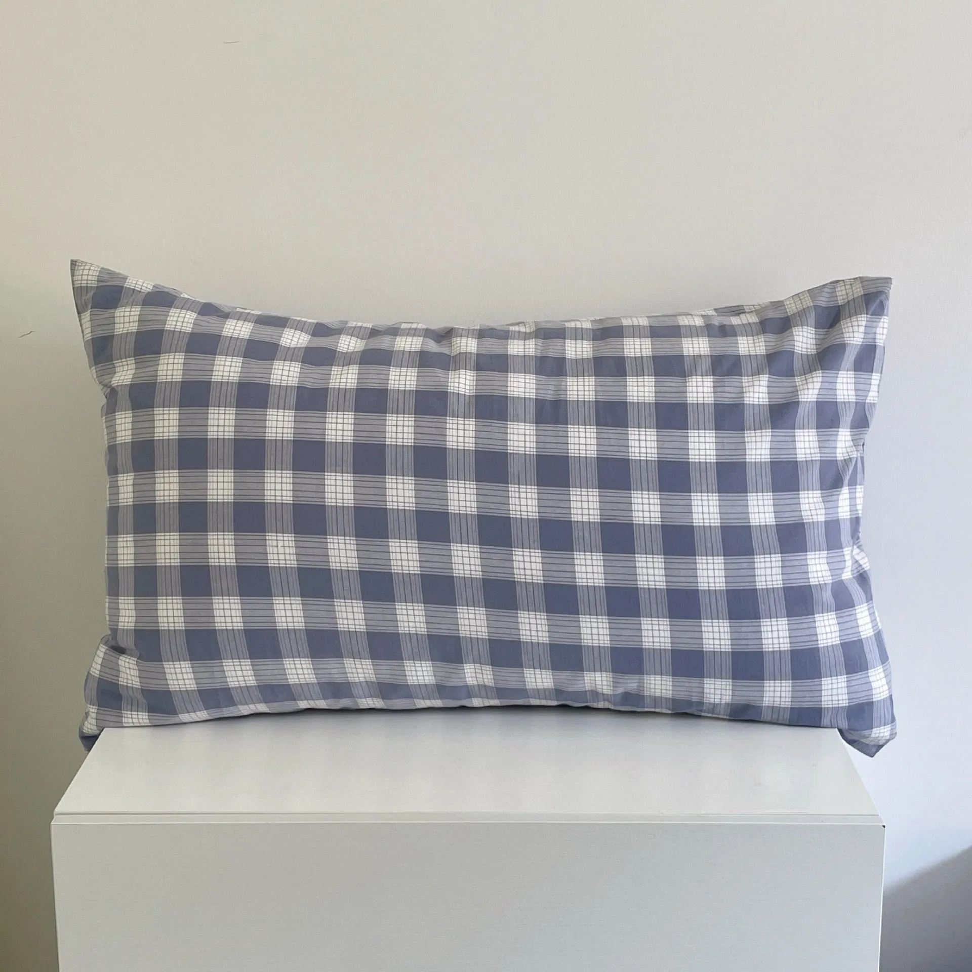 Solid Color Cotton Washed Pillowcase Set