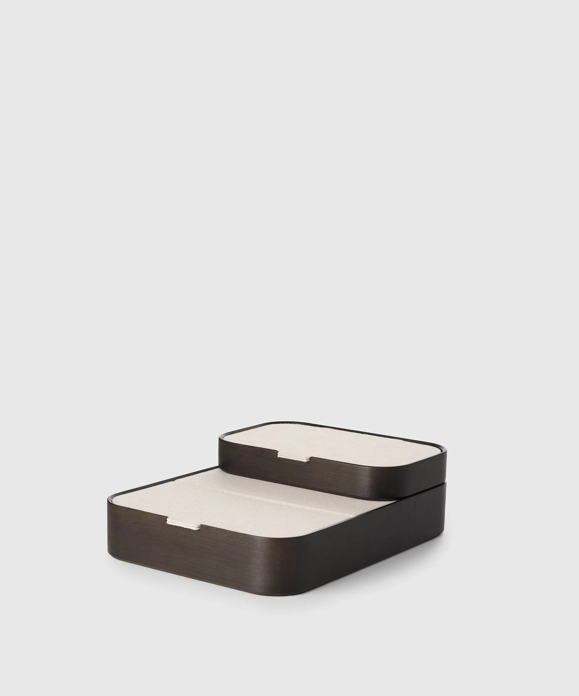 Stackable Desktop Organizer With Compartments
