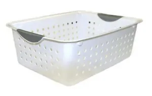 Sterilite 16228012 Small, White, Ultra Storage / Organization Baskets - Quantity of 60