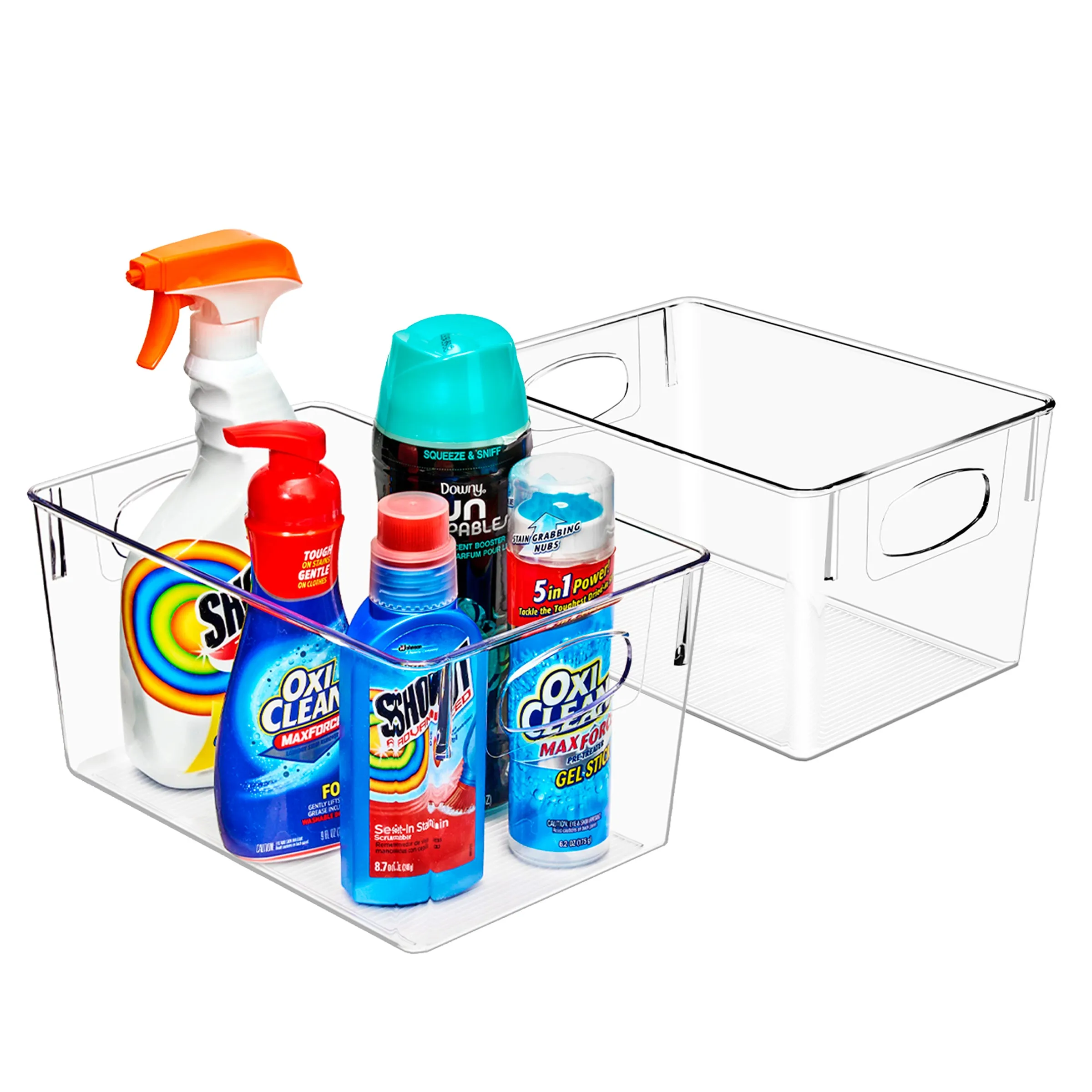 Storage Bins with Handles Set (Large)