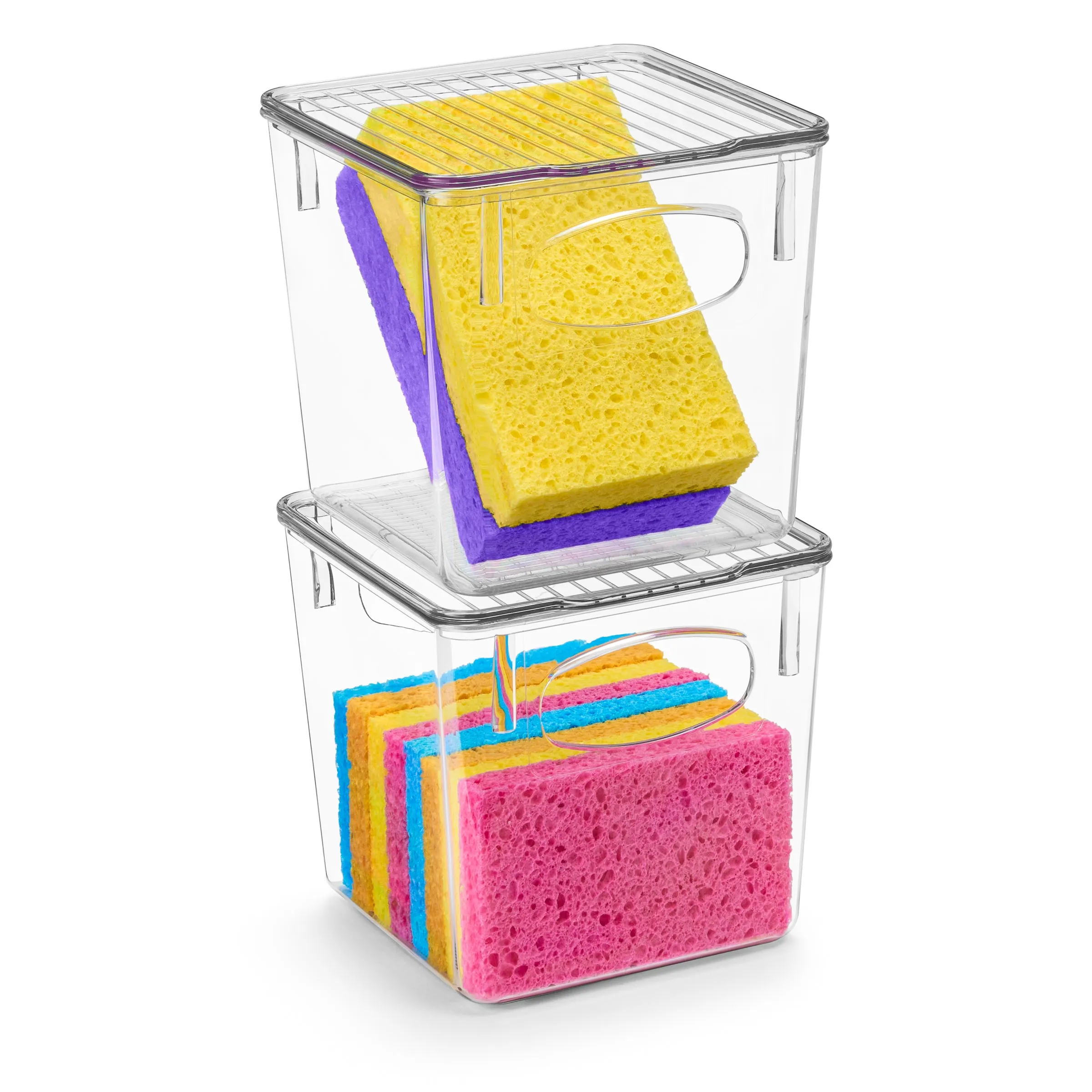 Storage Bins with Lids Set (Small)