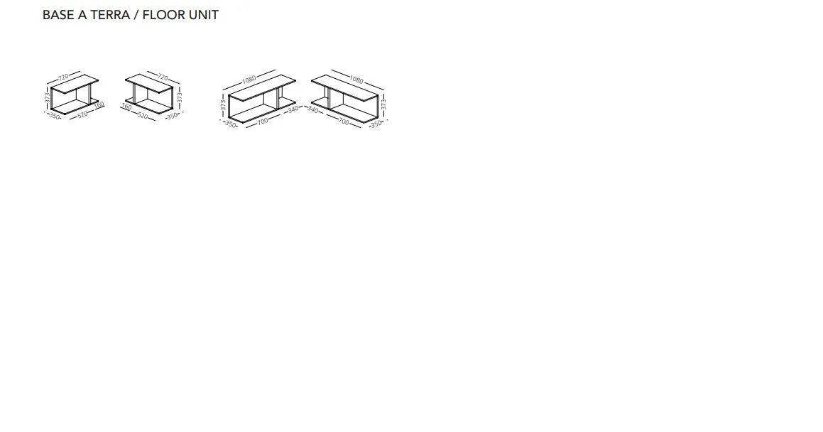 Tetris units for wall beds