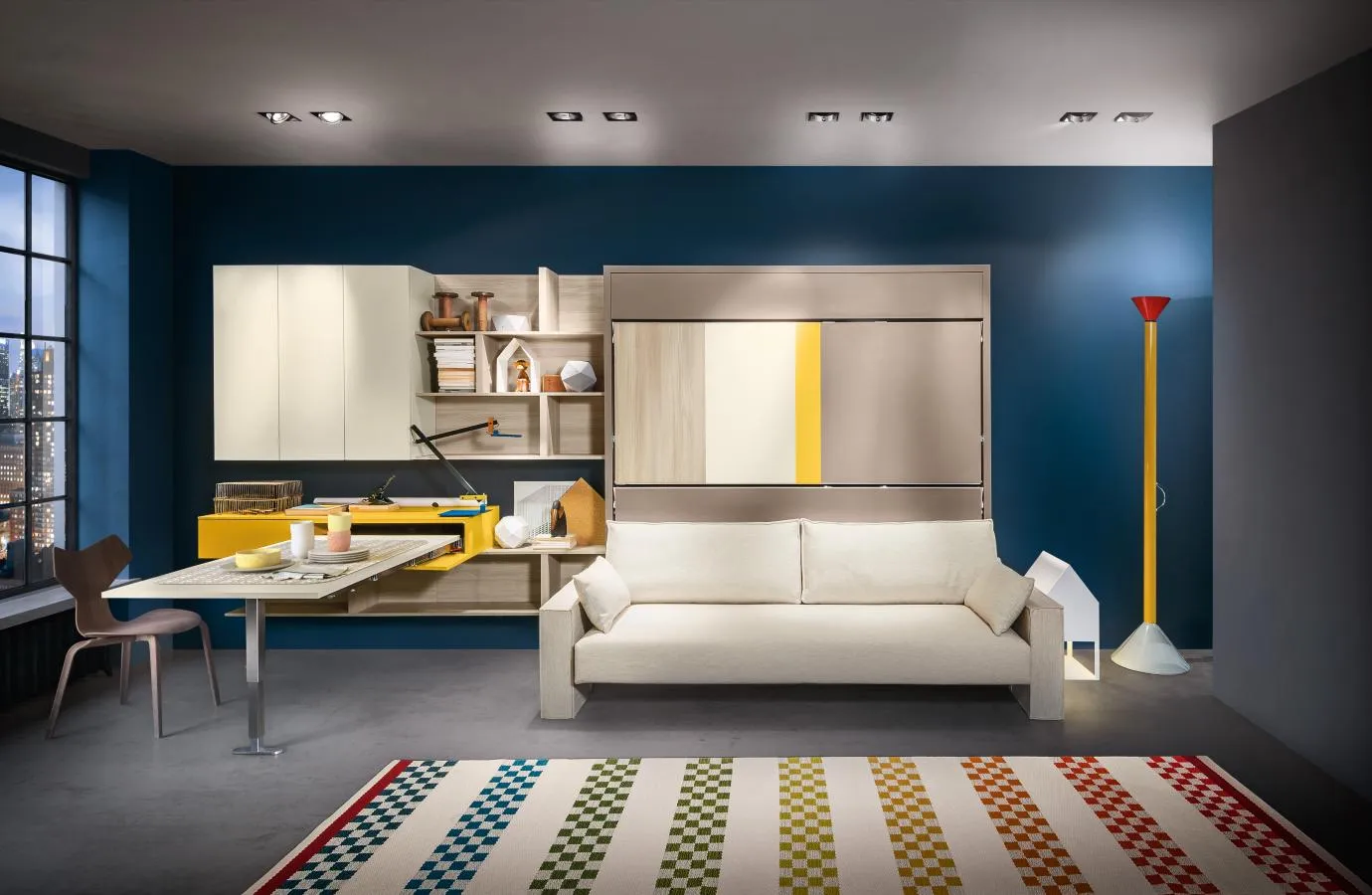 Tetris units for wall beds
