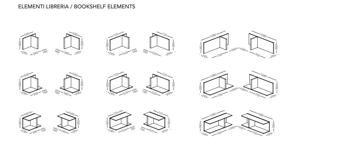 Tetris units for wall beds