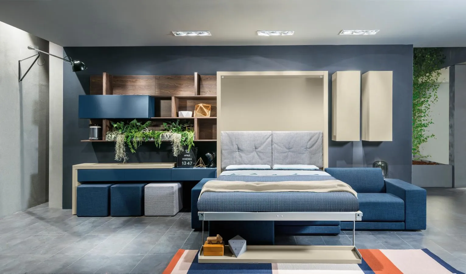 Tetris units for wall beds