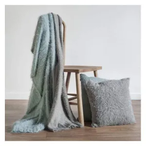 Textured Throw Duckegg