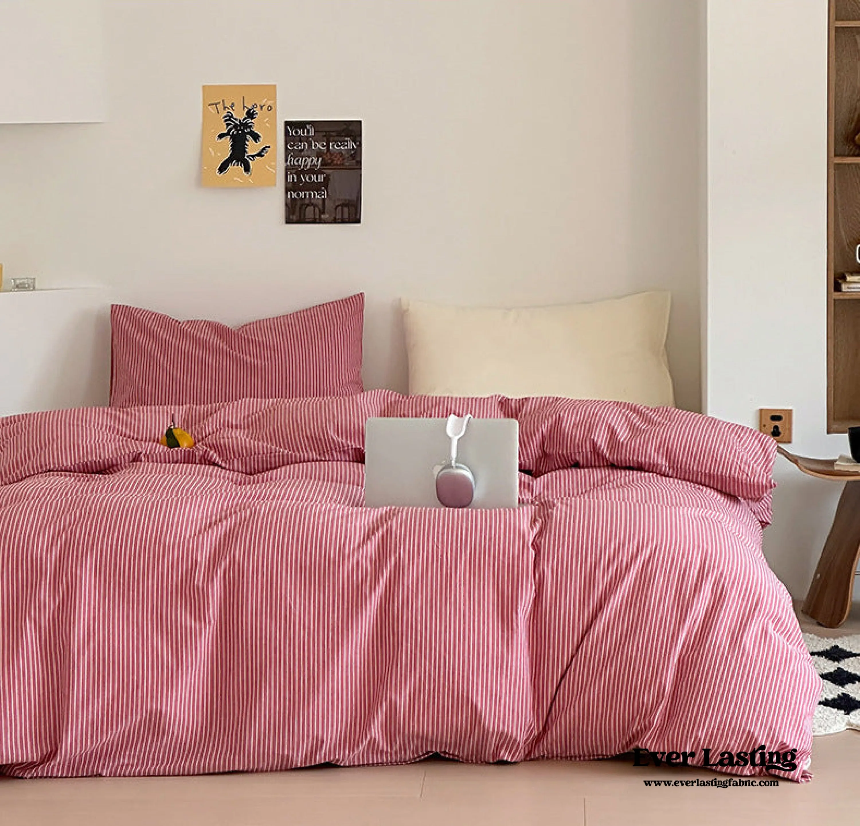 Thin Striped Pillowcases