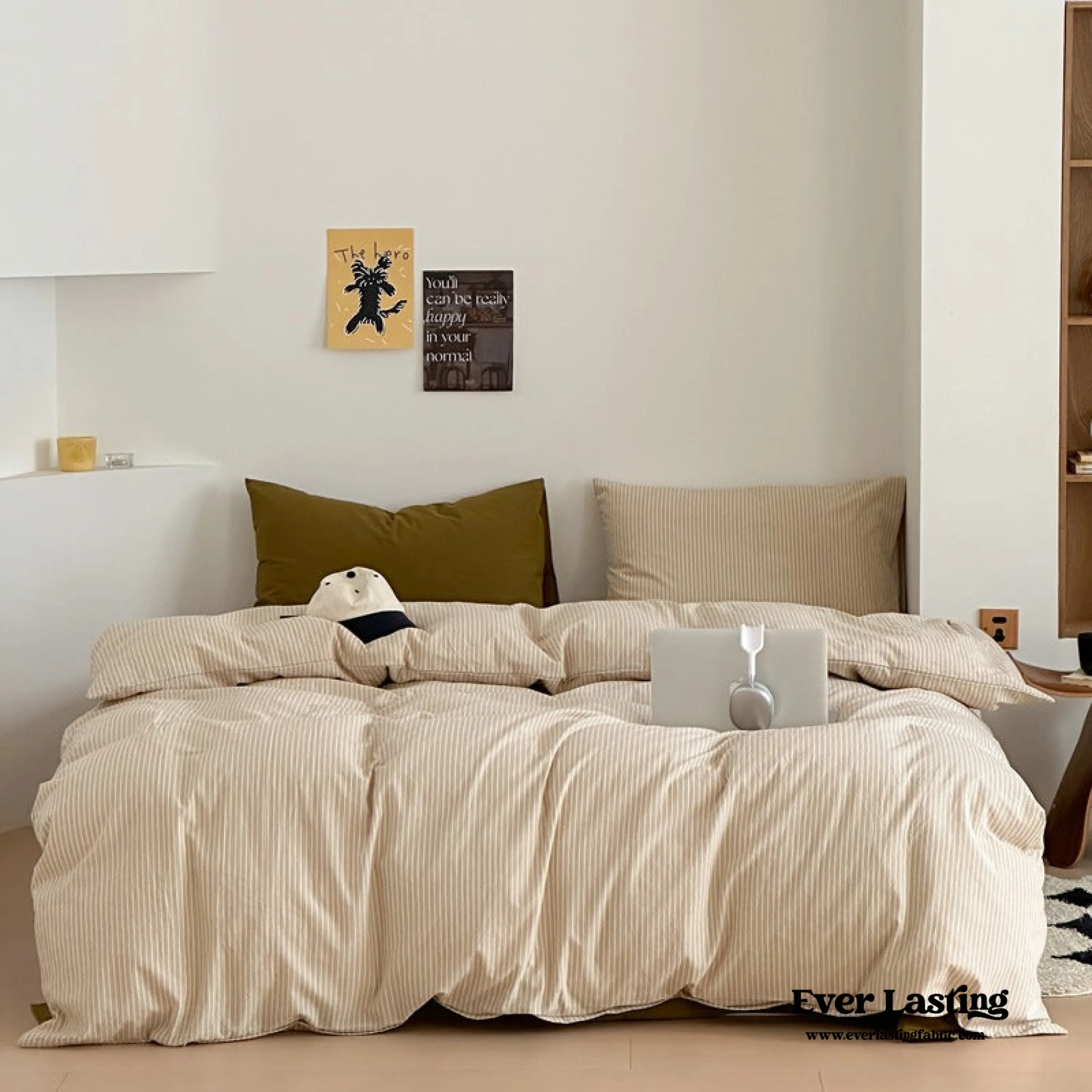 Thin Striped Pillowcases