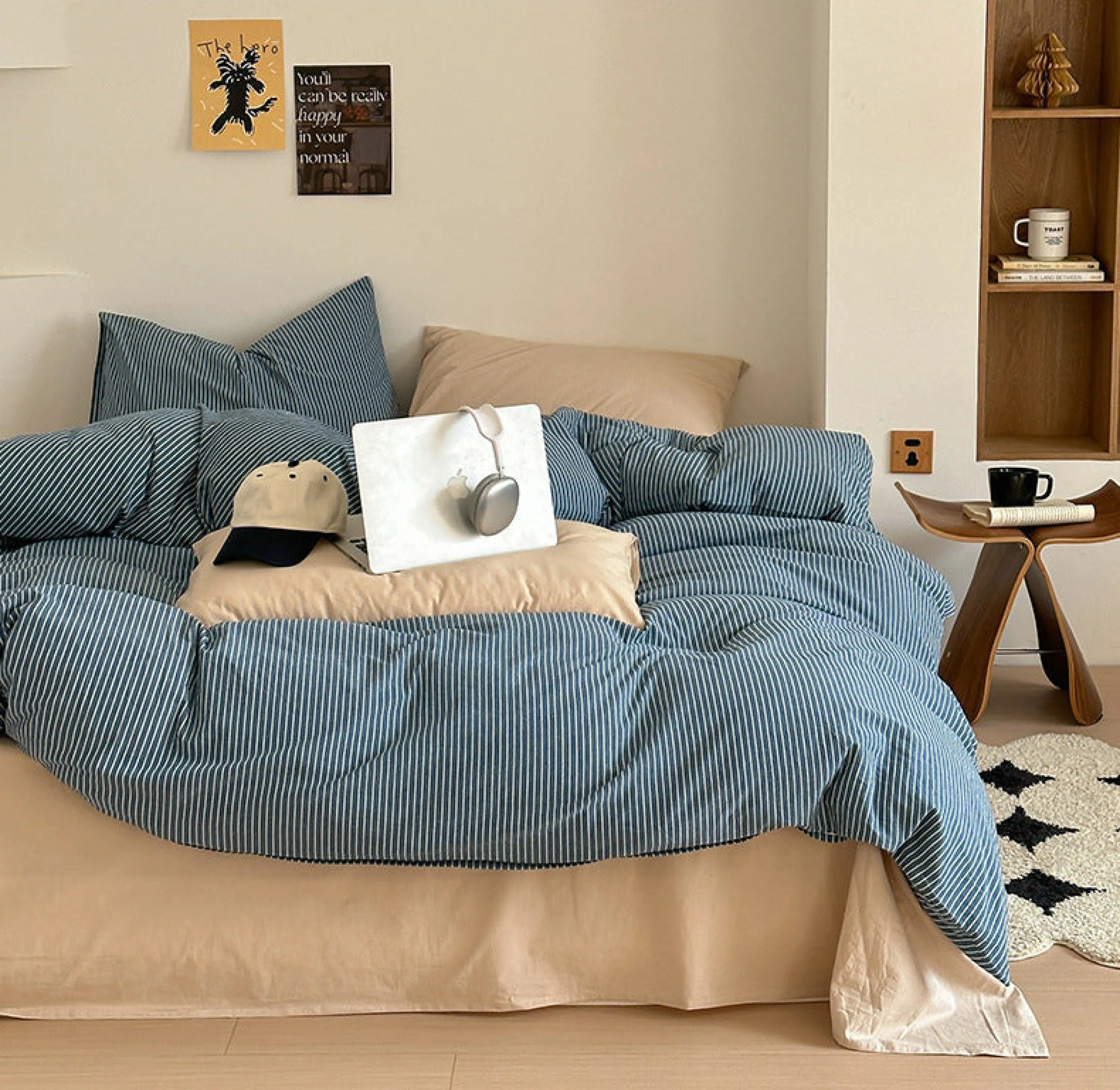 Thin Striped Pillowcases