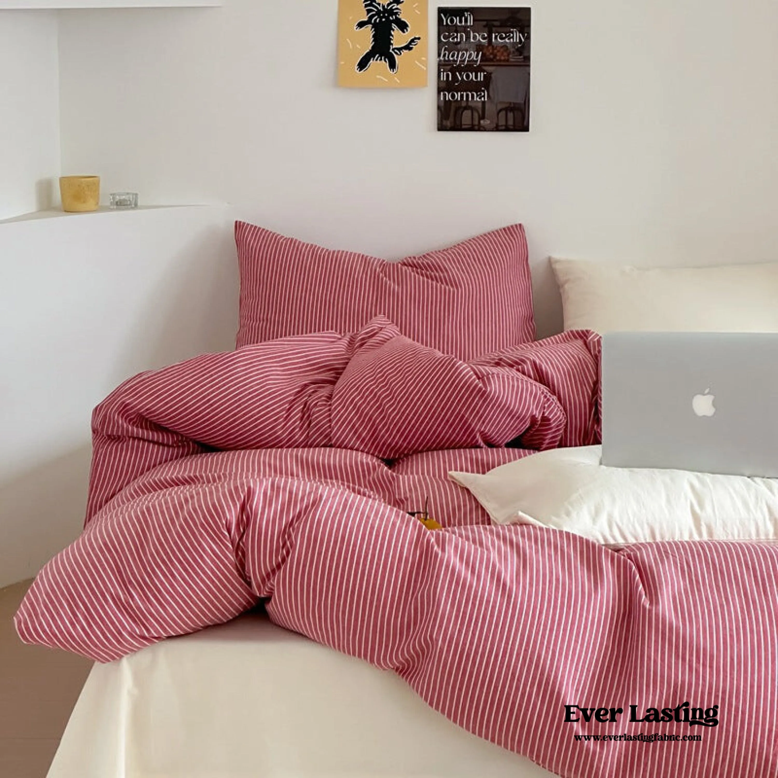 Thin Striped Pillowcases