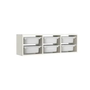 Trofast Wall Storage Combination   6 boxes