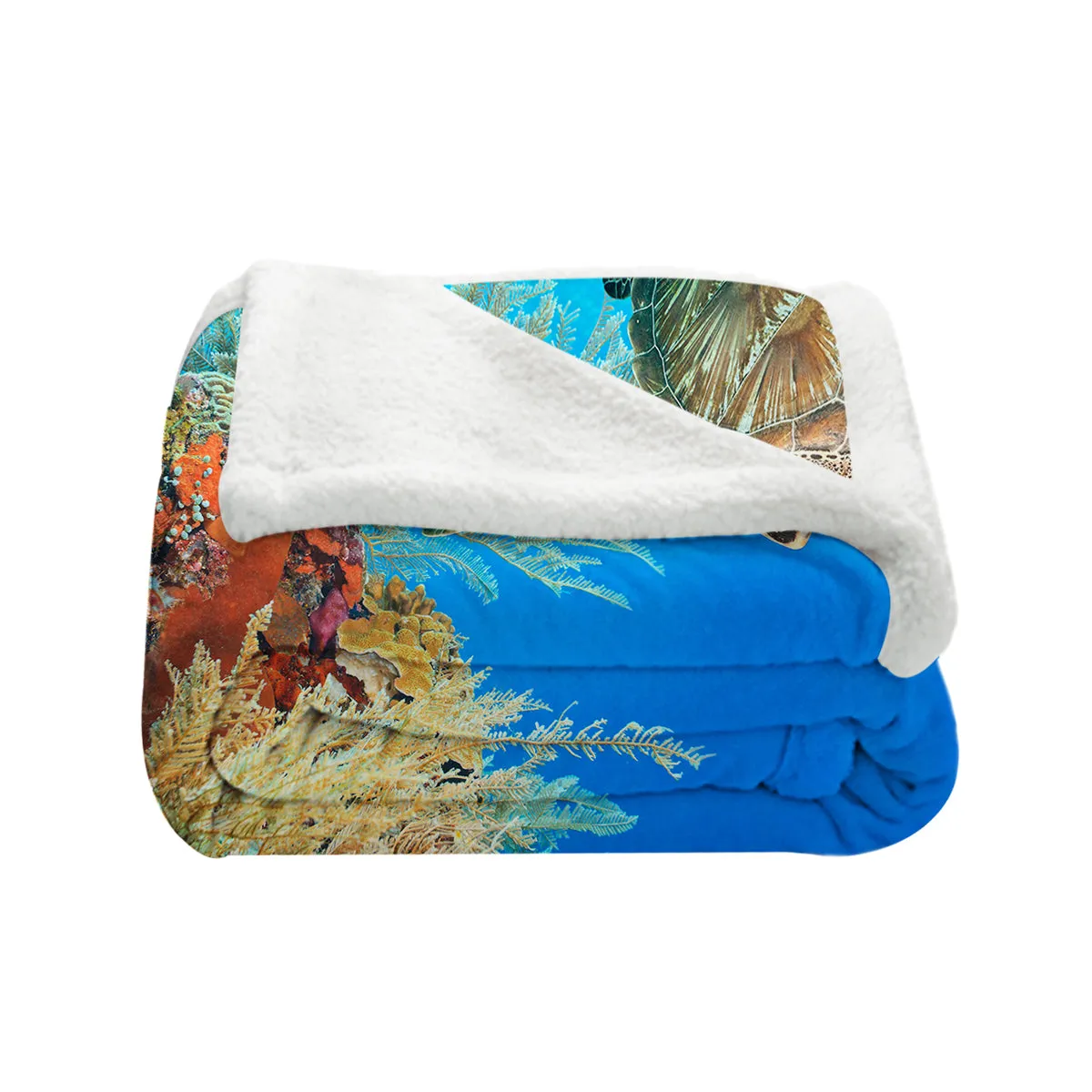 Turtle Soft Sherpa Blanket