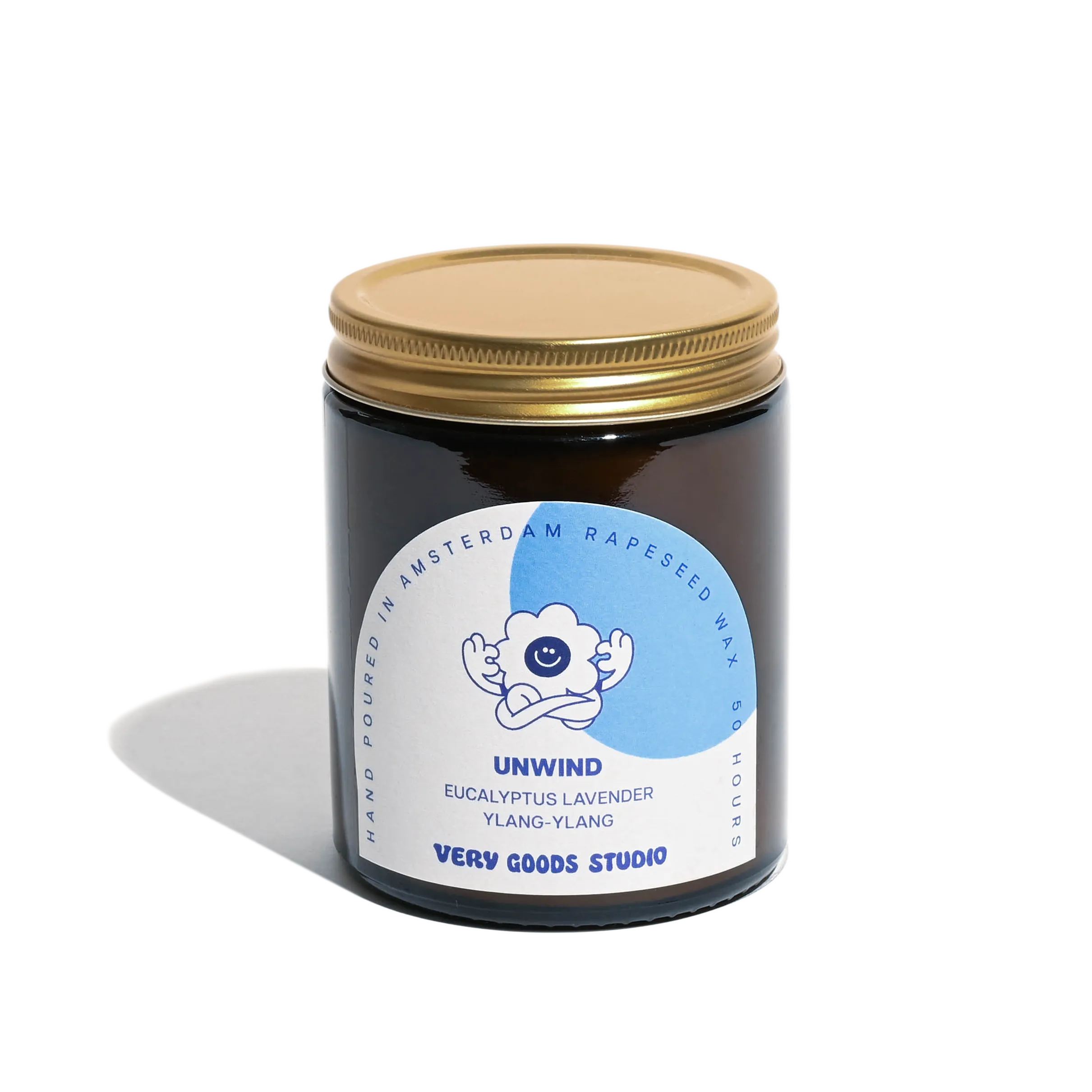 UNWIND - Rapeseed Candle Mid Size 170ml 45-50 Hours