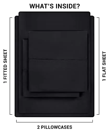 Utopia Bedding Bed Sheet Set - 4 Piece Full Bedding