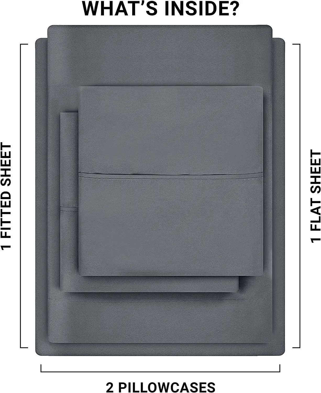 Utopia Bedding Bed Sheet Set - 4 Piece Full Bedding
