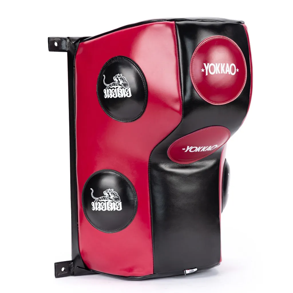 Wall Mounted Heavy Bag Black/Cerise