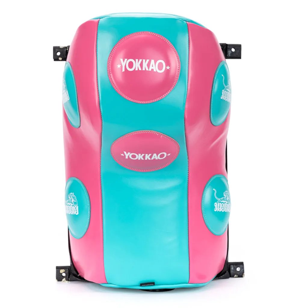 Wall Mounted Heavy Bag Island/Hot Pink