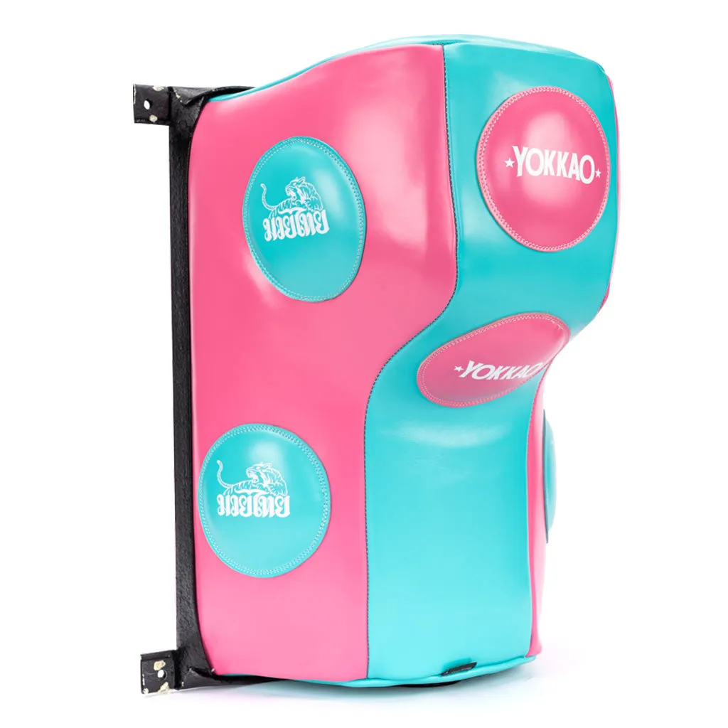 Wall Mounted Heavy Bag Island/Hot Pink