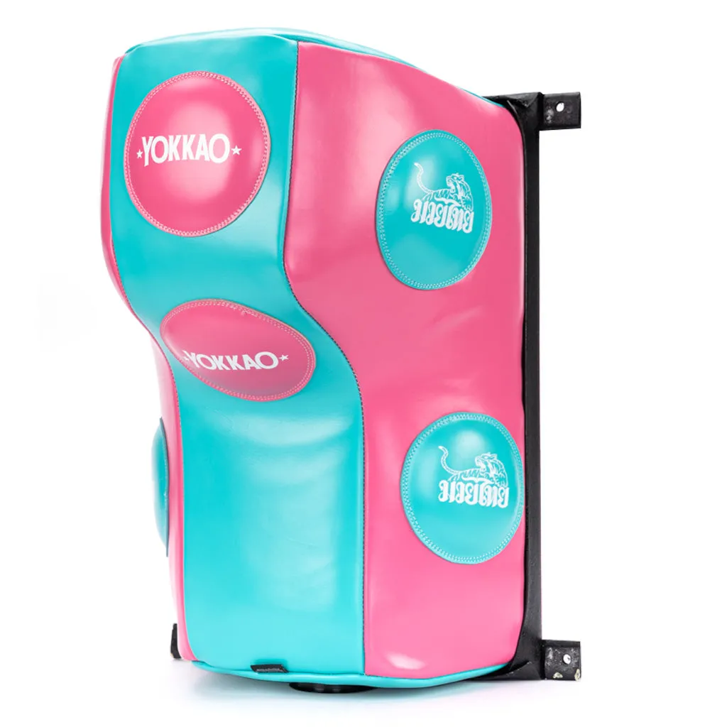 Wall Mounted Heavy Bag Island/Hot Pink