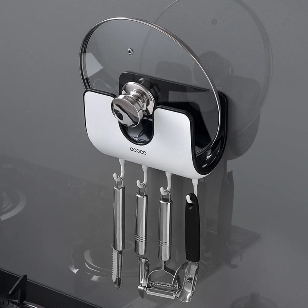 Wall Mounted Lid Rack Holder
