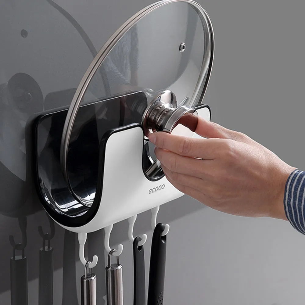Wall Mounted Lid Rack Holder